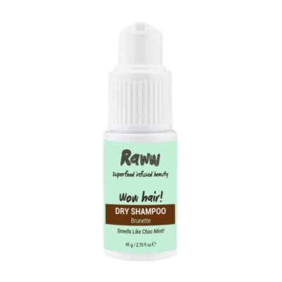 Raww – Wow Hair! Dry Shampoo – Choc Mint For Brunette (45g) The Haircut Raww - Wow Hair! Dry Shampoo - Choc Mint For Brunette (45g)